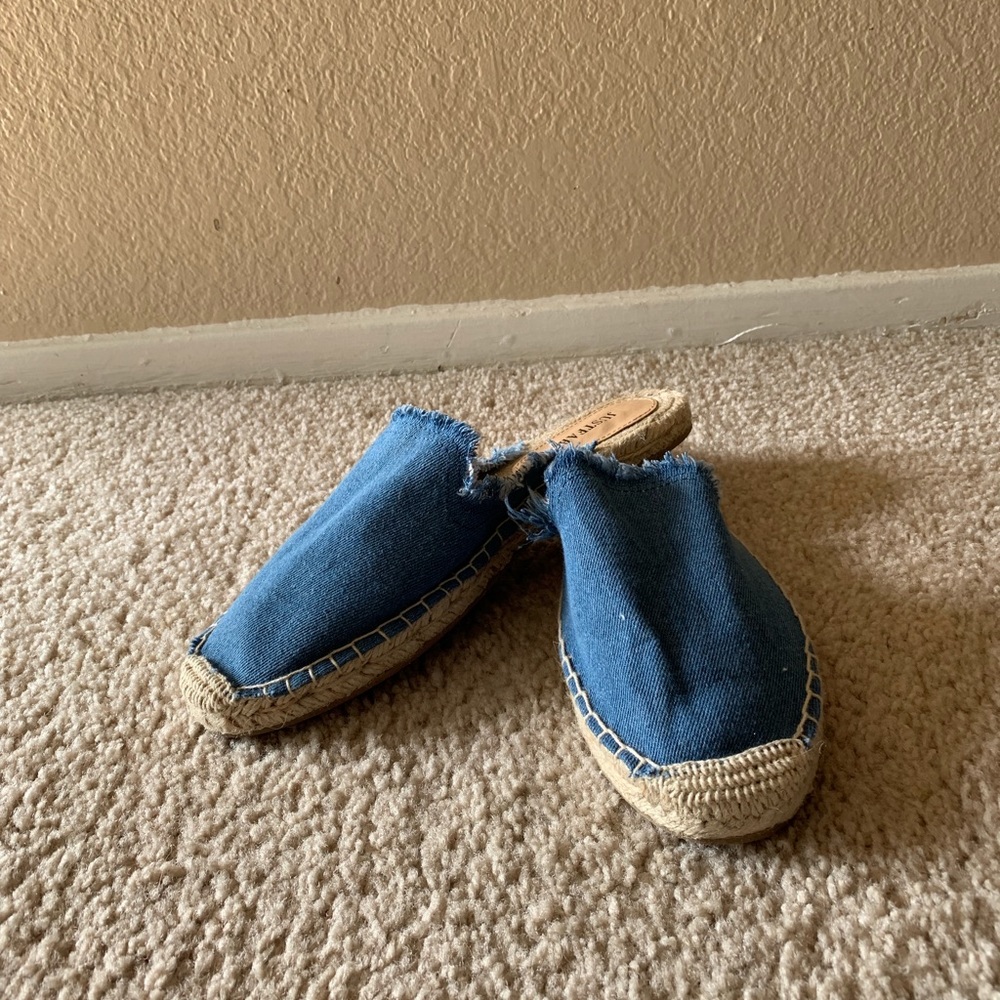Denim Espadrille